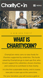 Mobile Screenshot of charitycoin.org